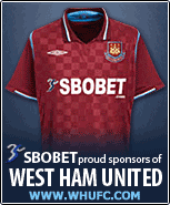 SBOBET Sponsor Westham United Sbobet Westham United